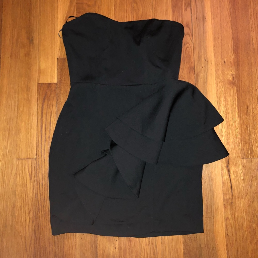 Strapless Black Dress